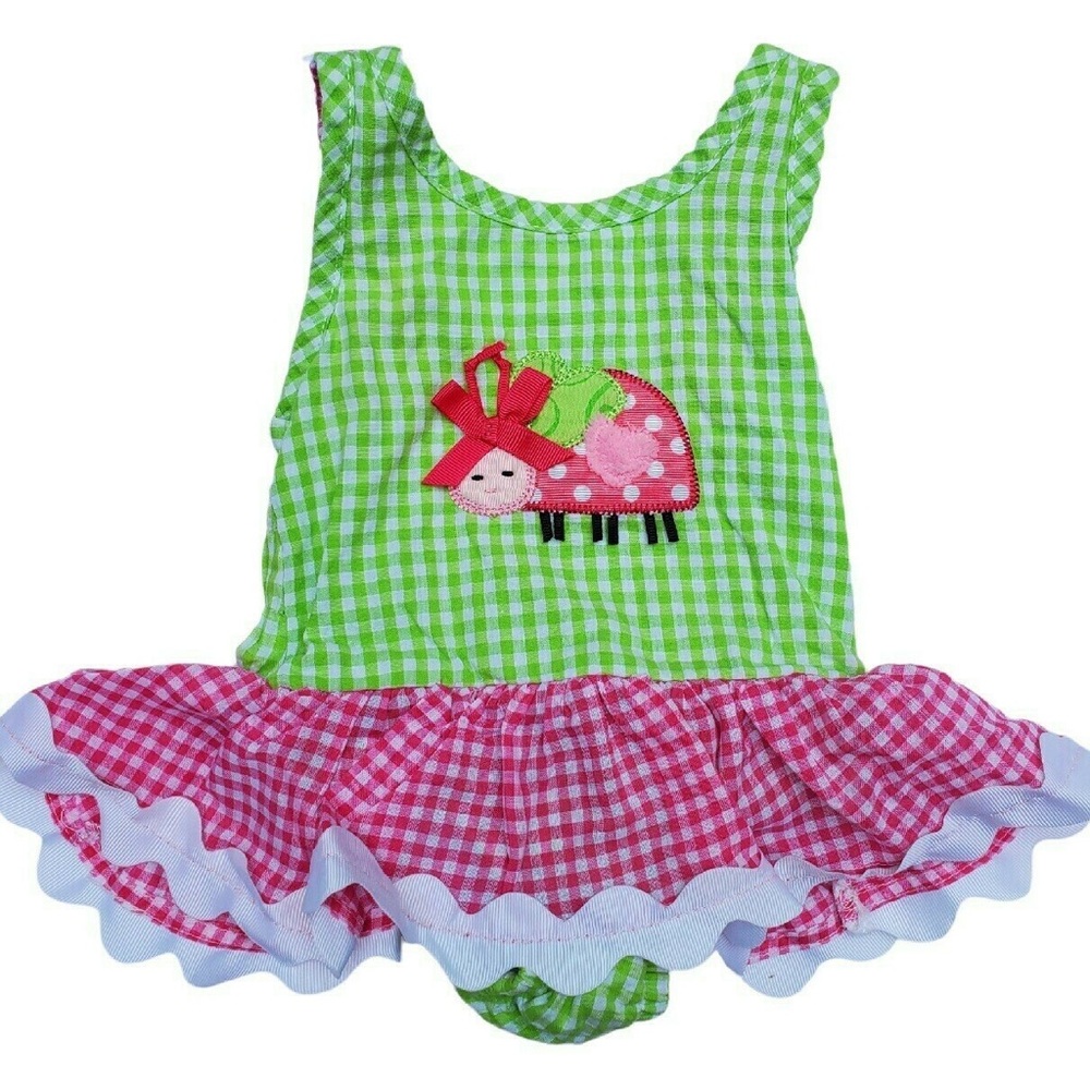 Mudpie Ladybug Swimsuit